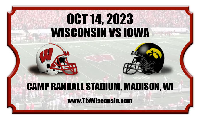 Wisconsin Badgers Vs Iowa Hawkeyes Football Tickets | 10/14/23